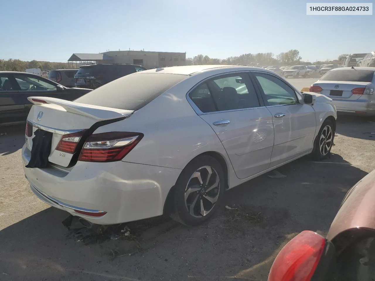 2016 Honda Accord Exl VIN: 1HGCR3F88GA024733 Lot: 77313474