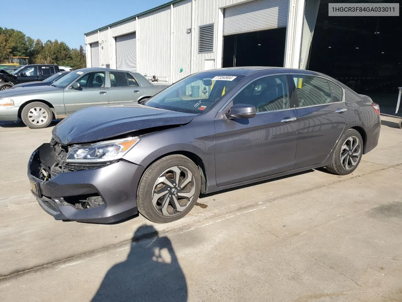 2016 Honda Accord Exl VIN: 1HGCR3F84GA033011 Lot: 77354904