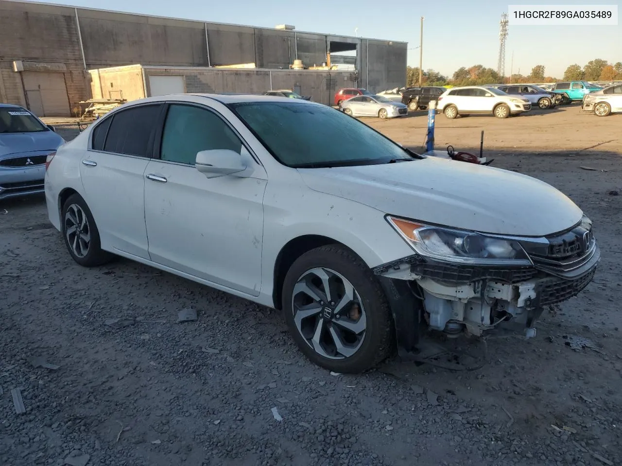 2016 Honda Accord Exl VIN: 1HGCR2F89GA035489 Lot: 77357314