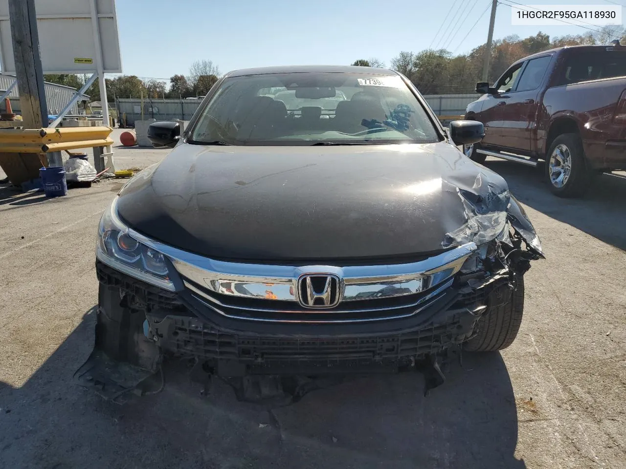 2016 Honda Accord Exl VIN: 1HGCR2F95GA118930 Lot: 77398624