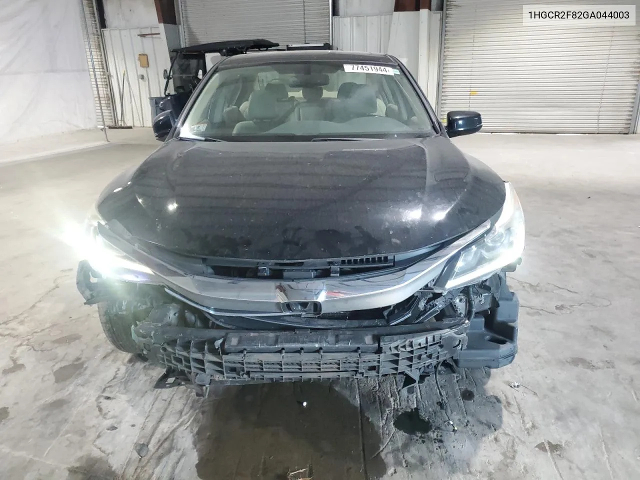 2016 Honda Accord Exl VIN: 1HGCR2F82GA044003 Lot: 77451944