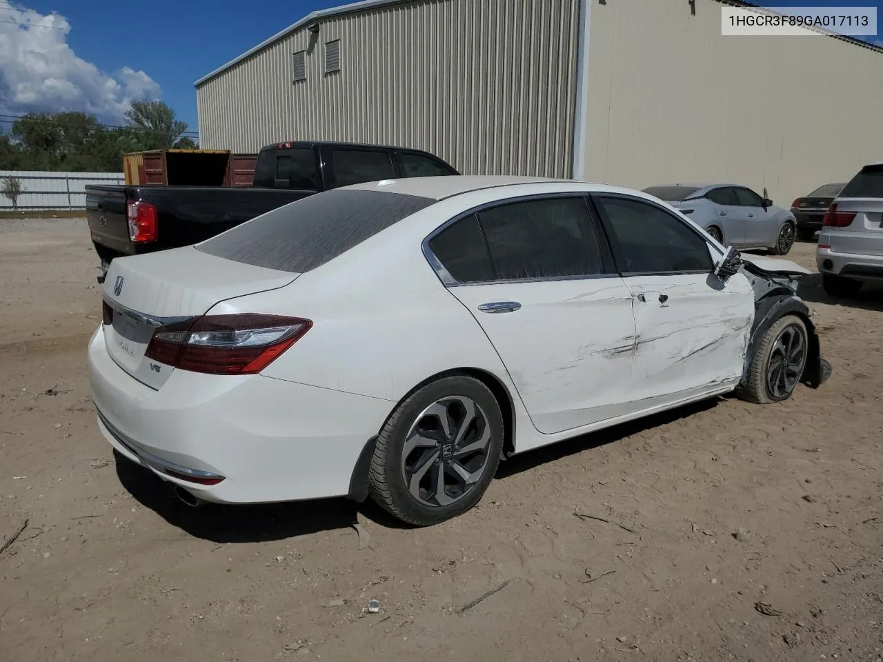 2016 Honda Accord Exl VIN: 1HGCR3F89GA017113 Lot: 77524934