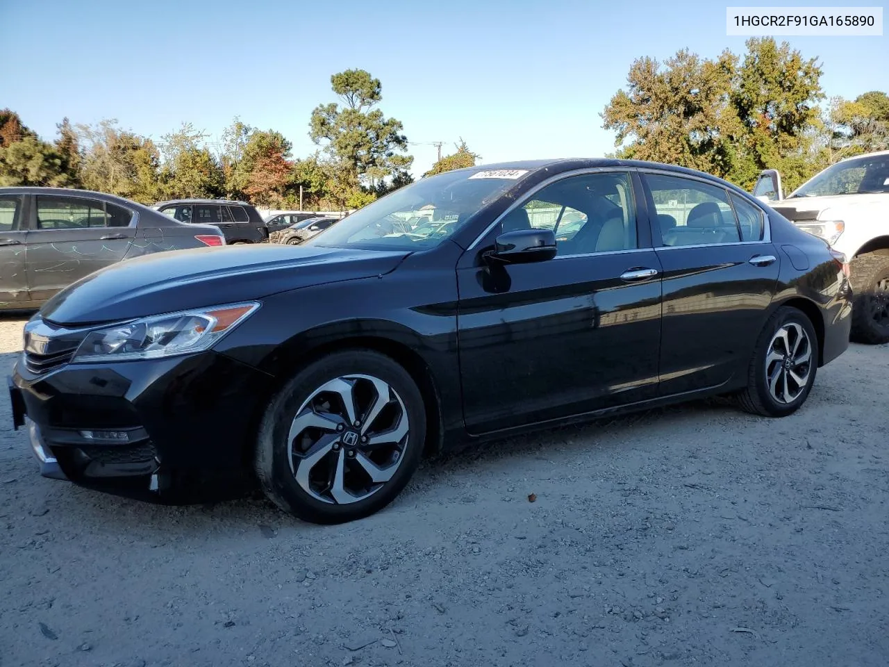 2016 Honda Accord Exl VIN: 1HGCR2F91GA165890 Lot: 77561034