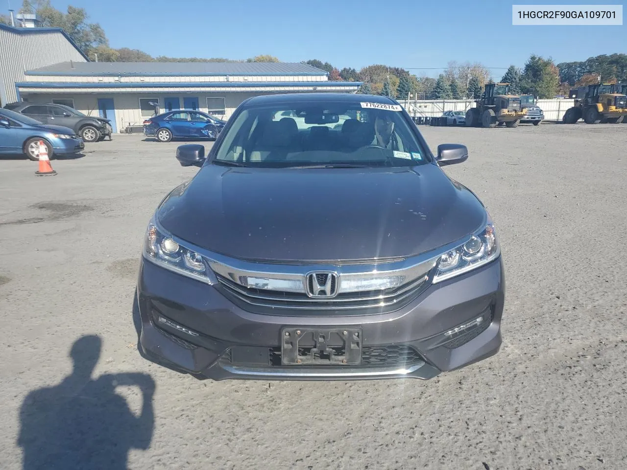 2016 Honda Accord Exl VIN: 1HGCR2F90GA109701 Lot: 77622874