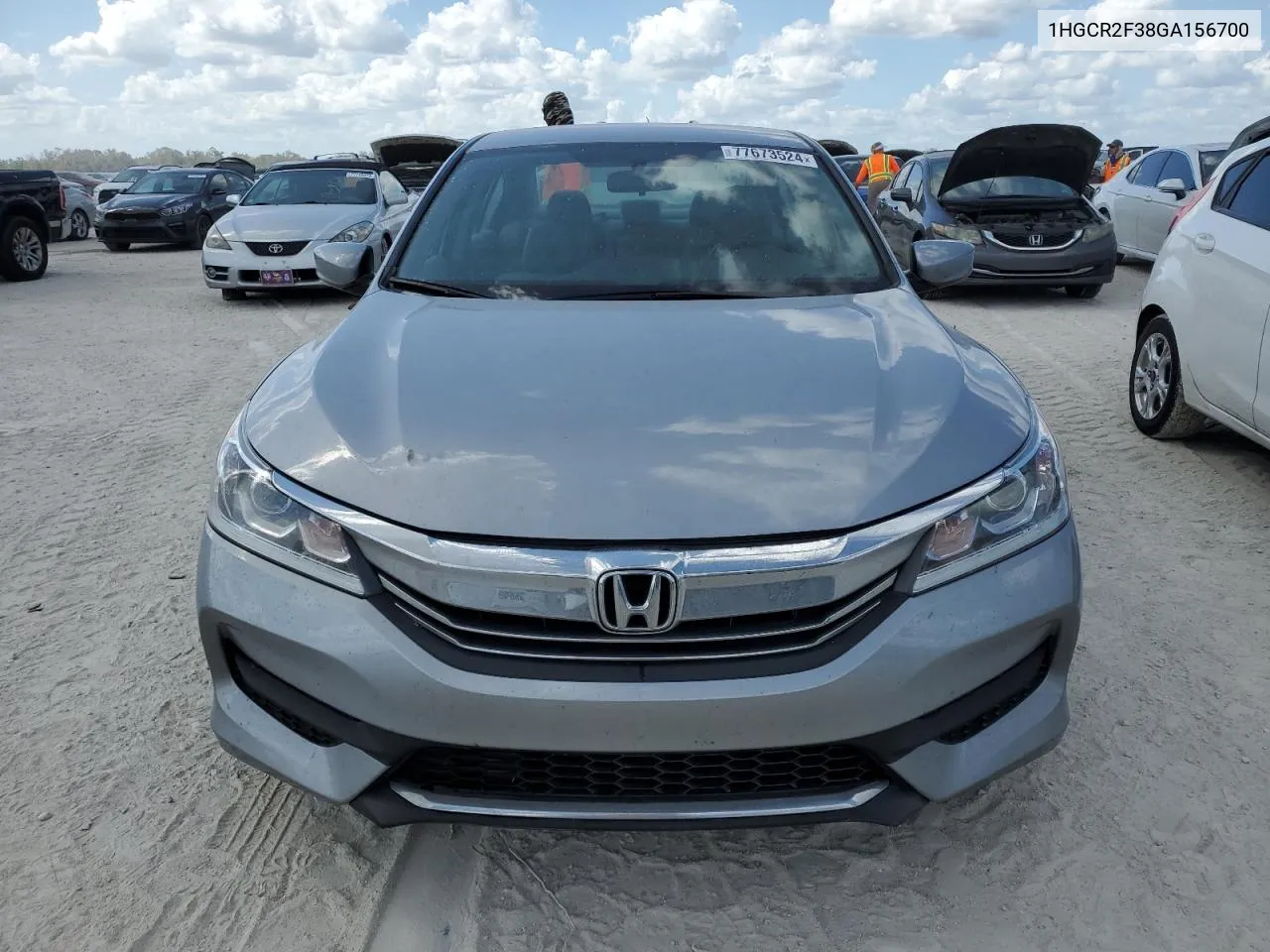 2016 Honda Accord Lx VIN: 1HGCR2F38GA156700 Lot: 77673524