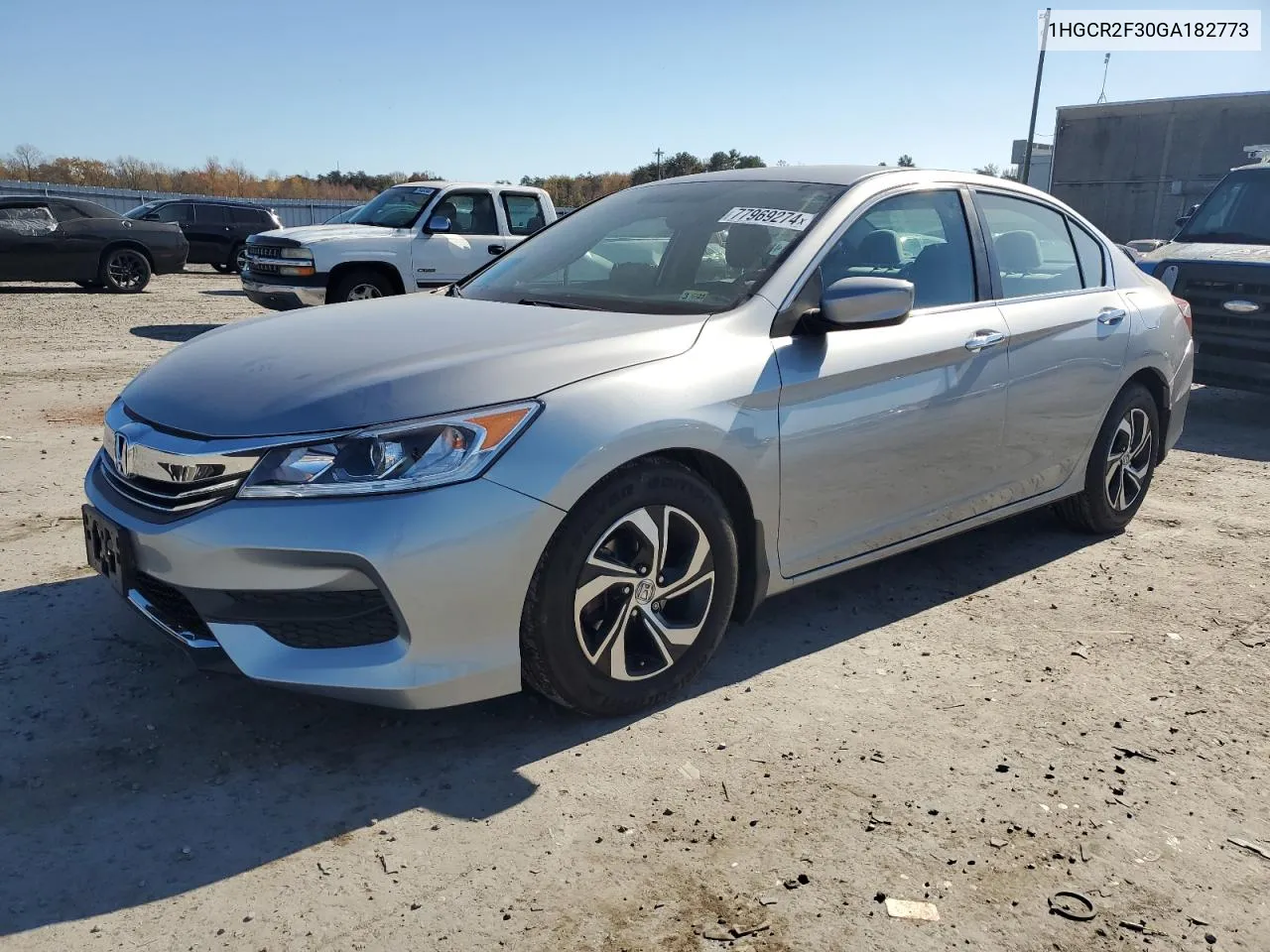 2016 Honda Accord Lx VIN: 1HGCR2F30GA182773 Lot: 77969274