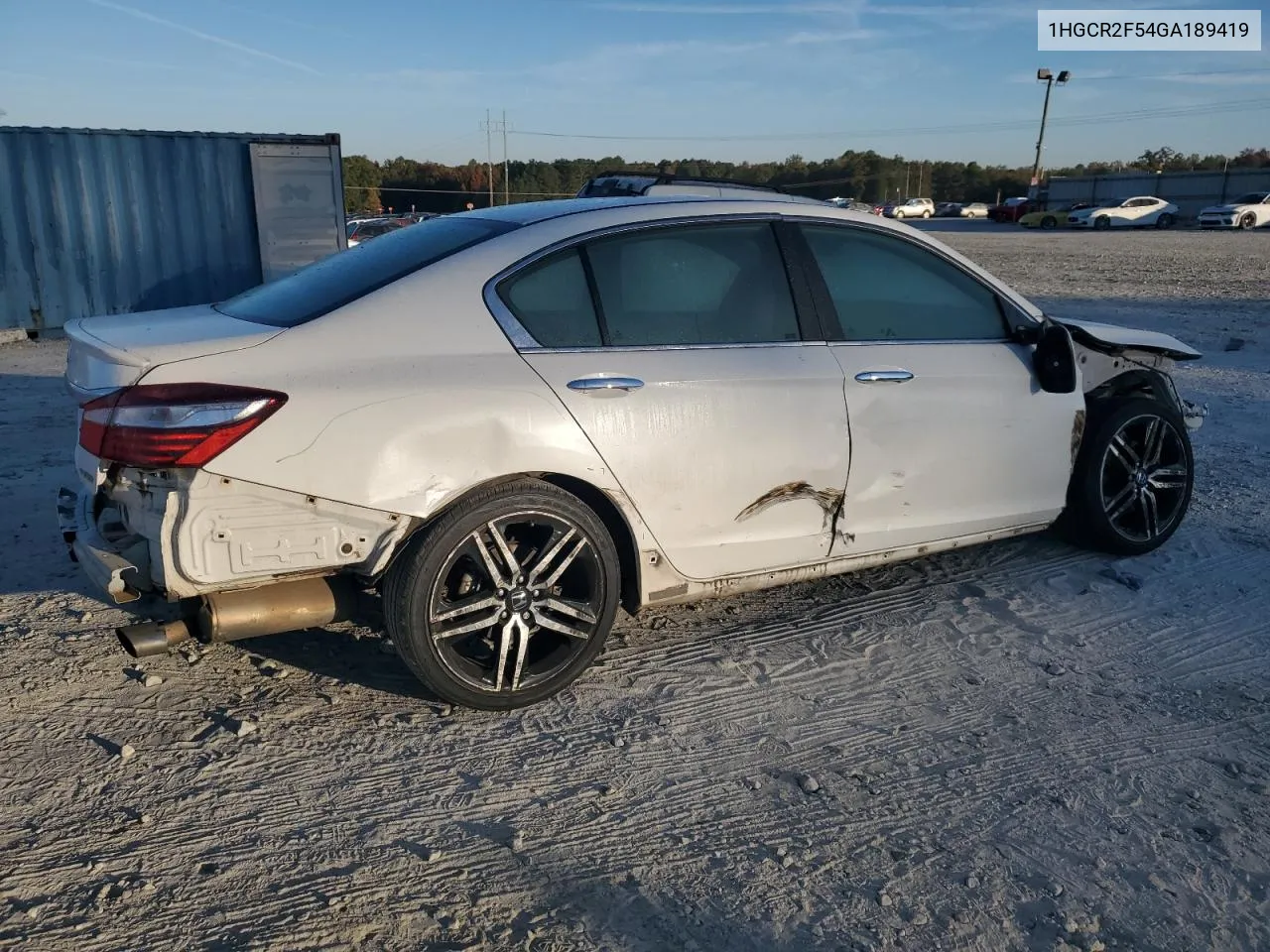 1HGCR2F54GA189419 2016 Honda Accord Sport