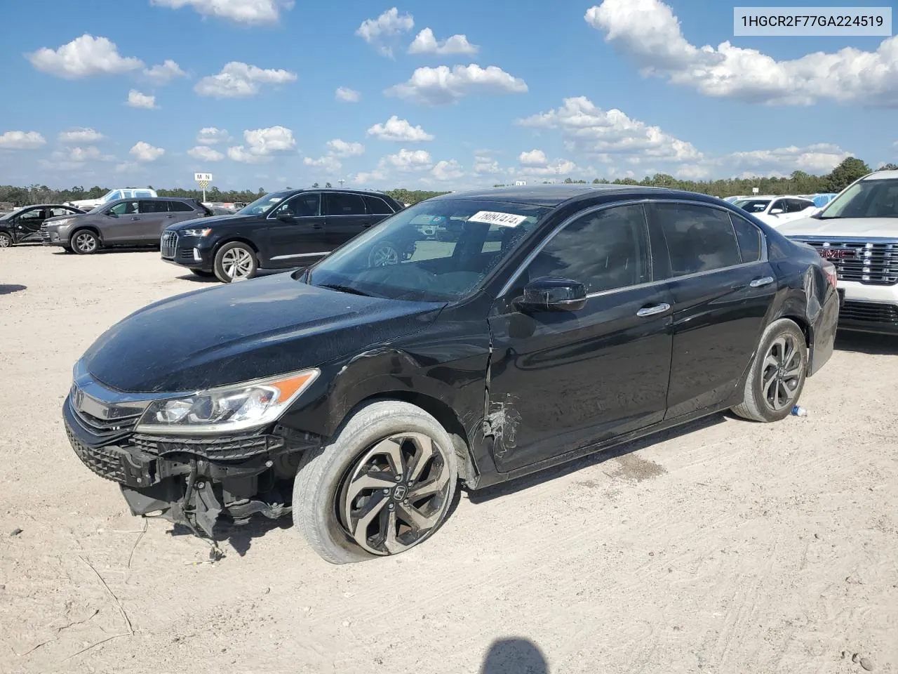 2016 Honda Accord Ex VIN: 1HGCR2F77GA224519 Lot: 78097474