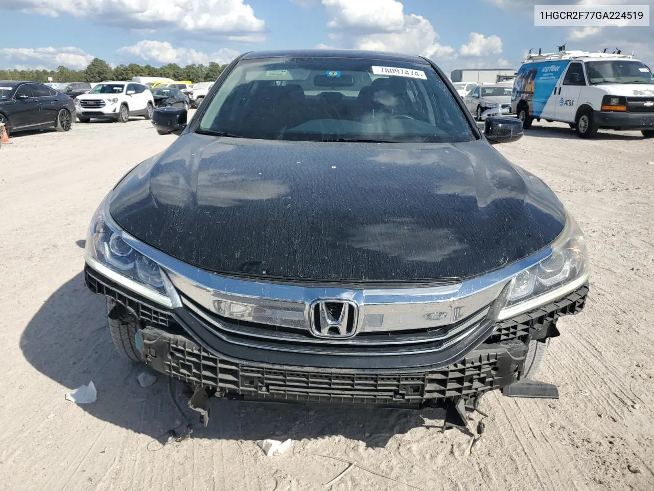 1HGCR2F77GA224519 2016 Honda Accord Ex