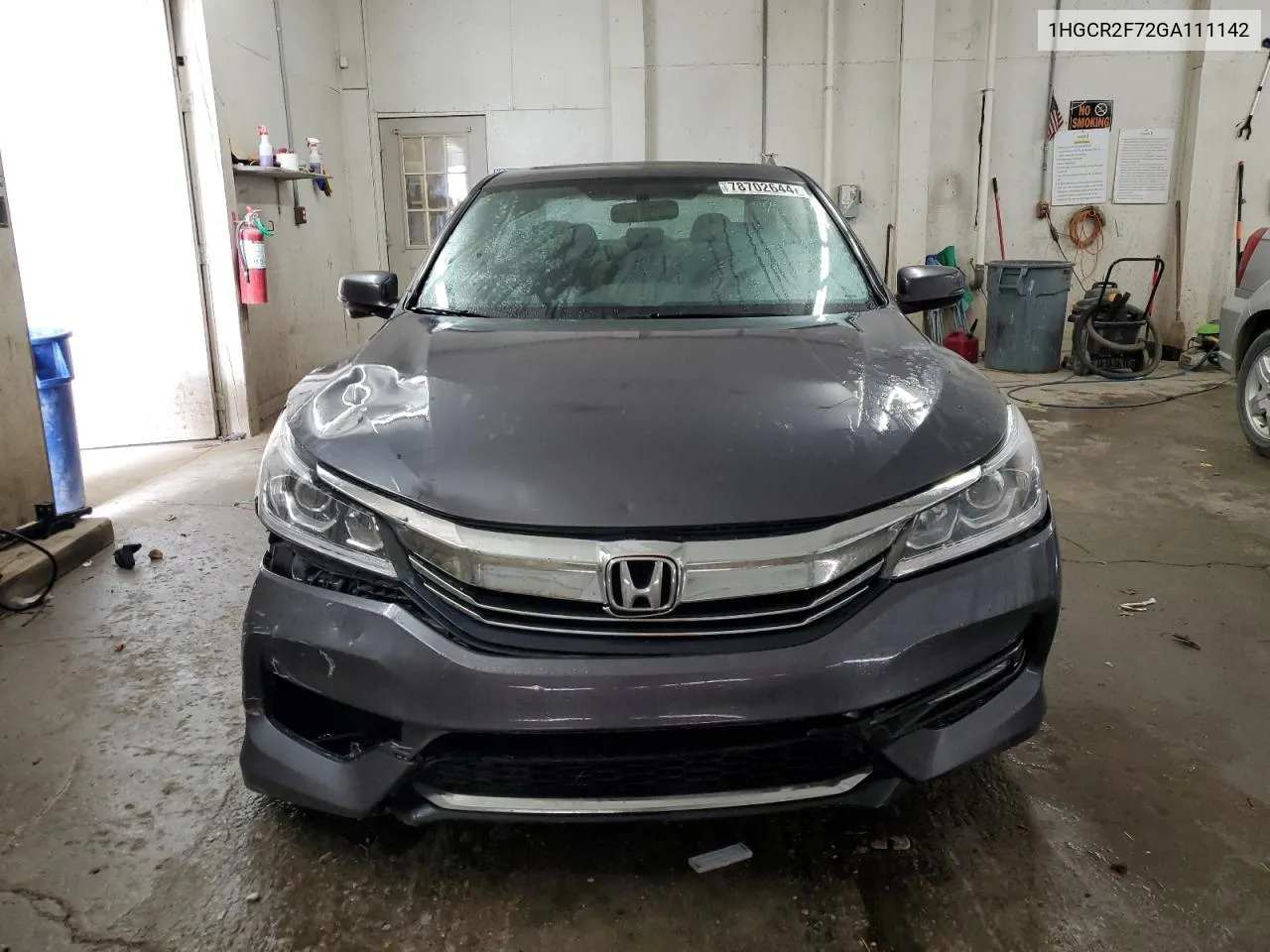 2016 Honda Accord Ex VIN: 1HGCR2F72GA111142 Lot: 78702644