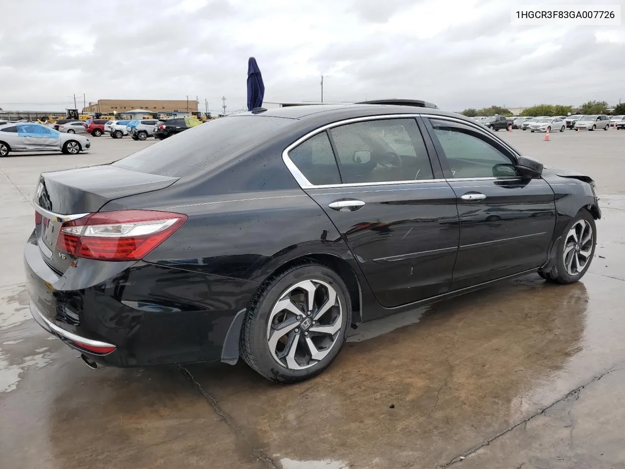 2016 Honda Accord Exl VIN: 1HGCR3F83GA007726 Lot: 78746564