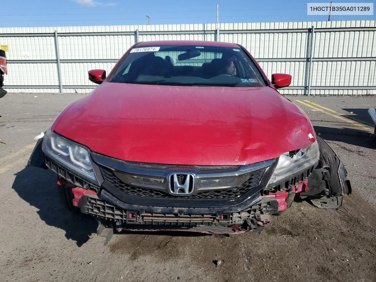 2016 Honda Accord Lx-S VIN: 1HGCT1B35GA011289 Lot: 79176974