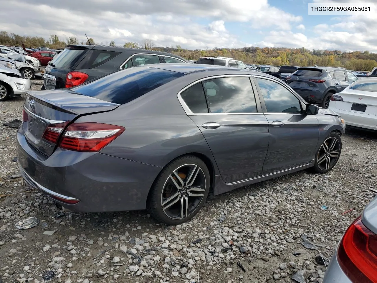 1HGCR2F59GA065081 2016 Honda Accord Sport