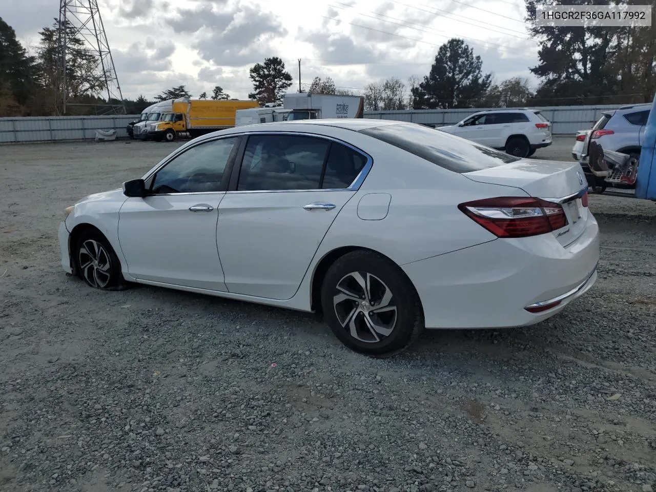 2016 Honda Accord Lx VIN: 1HGCR2F36GA117992 Lot: 79393714