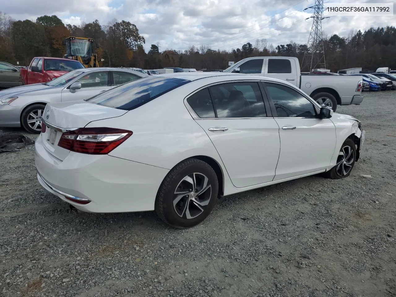 2016 Honda Accord Lx VIN: 1HGCR2F36GA117992 Lot: 79393714