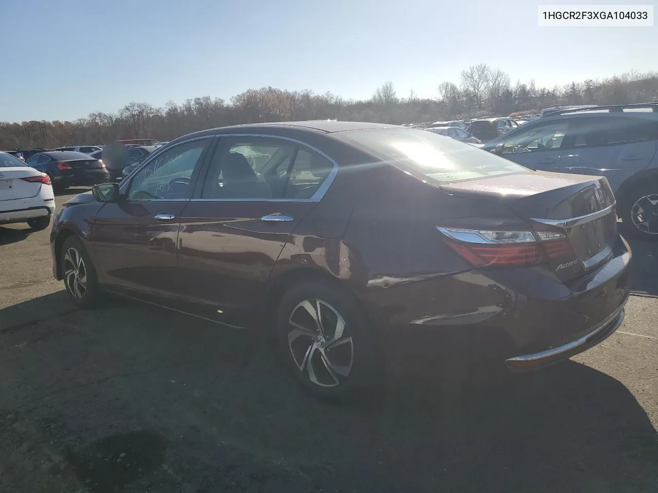 2016 Honda Accord Lx VIN: 1HGCR2F3XGA104033 Lot: 79516154