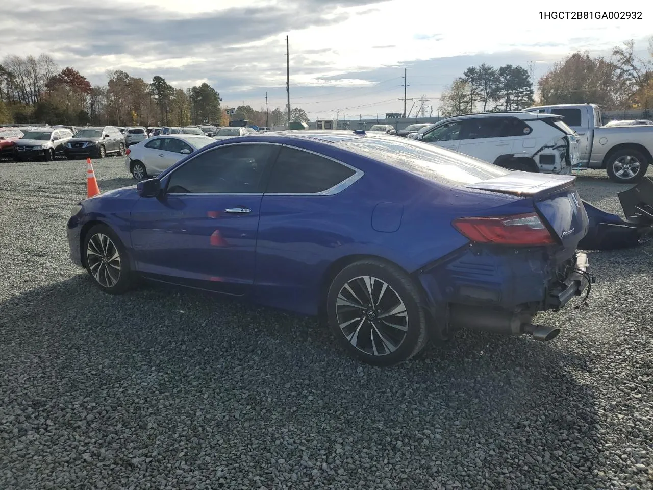 2016 Honda Accord Exl VIN: 1HGCT2B81GA002932 Lot: 79520354