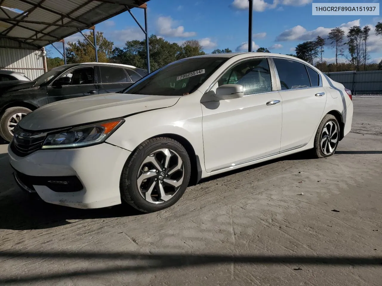 2016 Honda Accord Exl VIN: 1HGCR2F89GA151937 Lot: 79525514