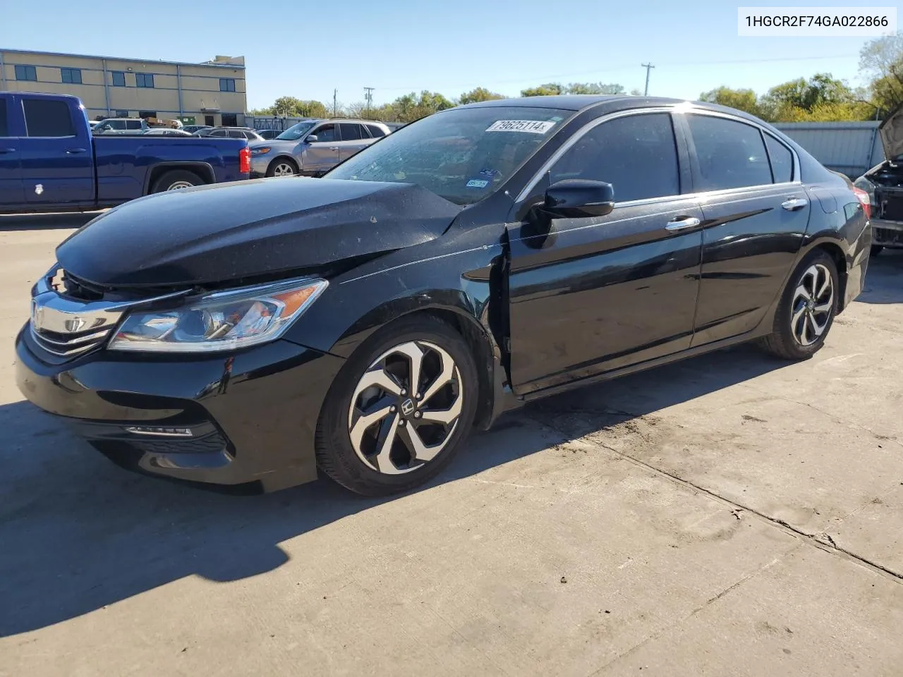 2016 Honda Accord Ex VIN: 1HGCR2F74GA022866 Lot: 79625114