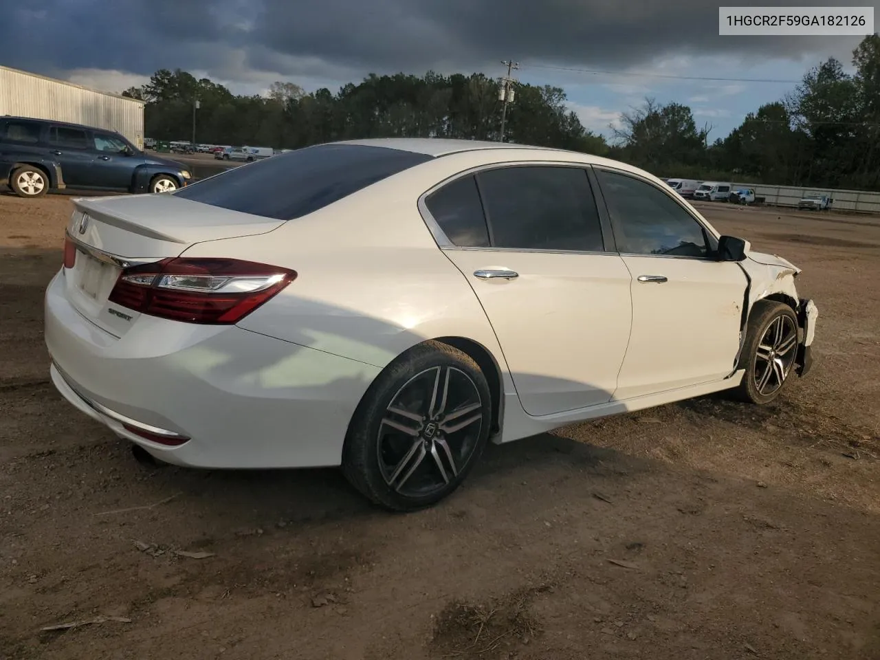 2016 Honda Accord Sport VIN: 1HGCR2F59GA182126 Lot: 79749894