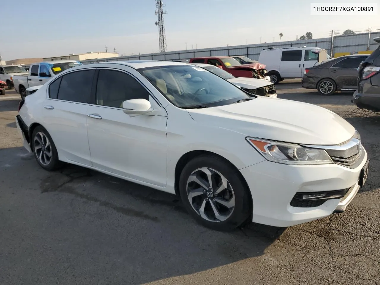 2016 Honda Accord Ex VIN: 1HGCR2F7XGA100891 Lot: 79873804