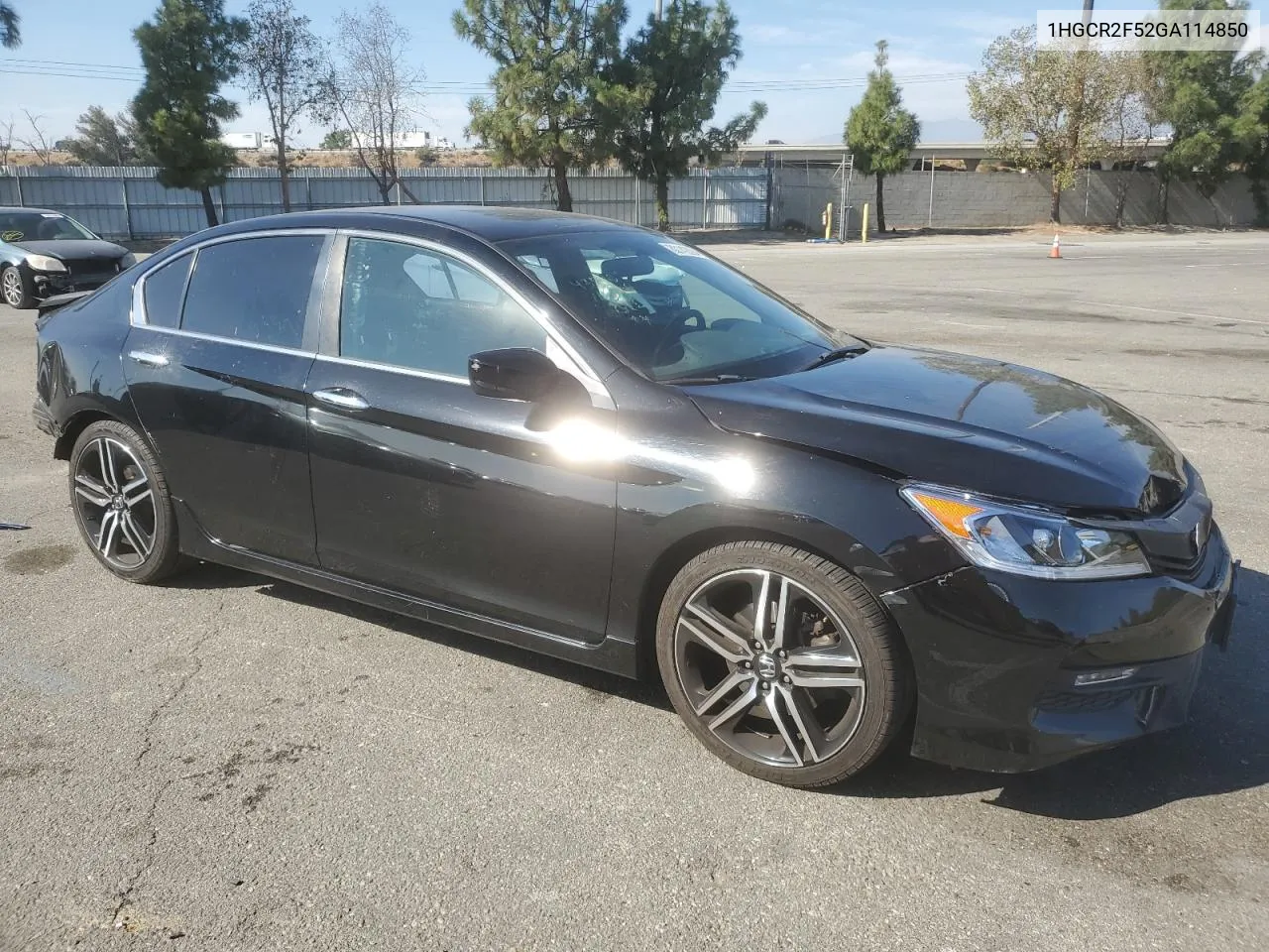 2016 Honda Accord Sport VIN: 1HGCR2F52GA114850 Lot: 80142094