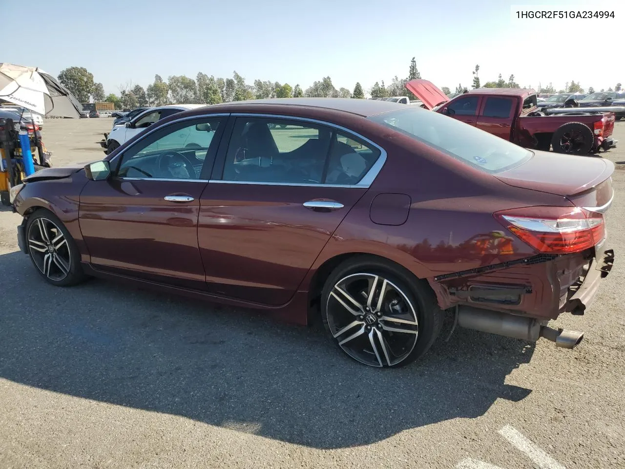 2016 Honda Accord Sport VIN: 1HGCR2F51GA234994 Lot: 80276524