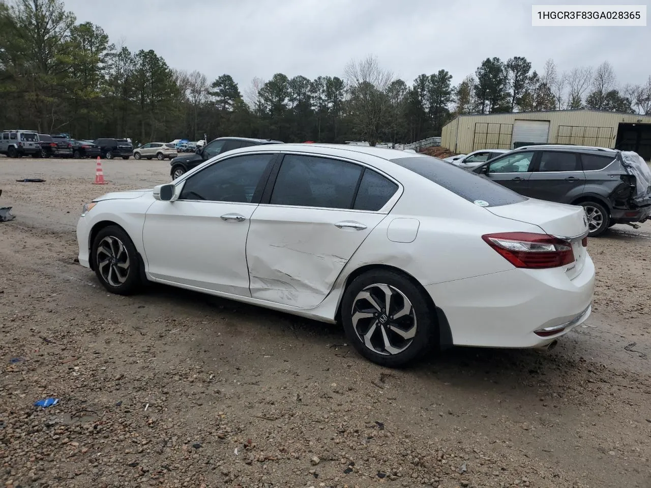 2016 Honda Accord Exl VIN: 1HGCR3F83GA028365 Lot: 80751604