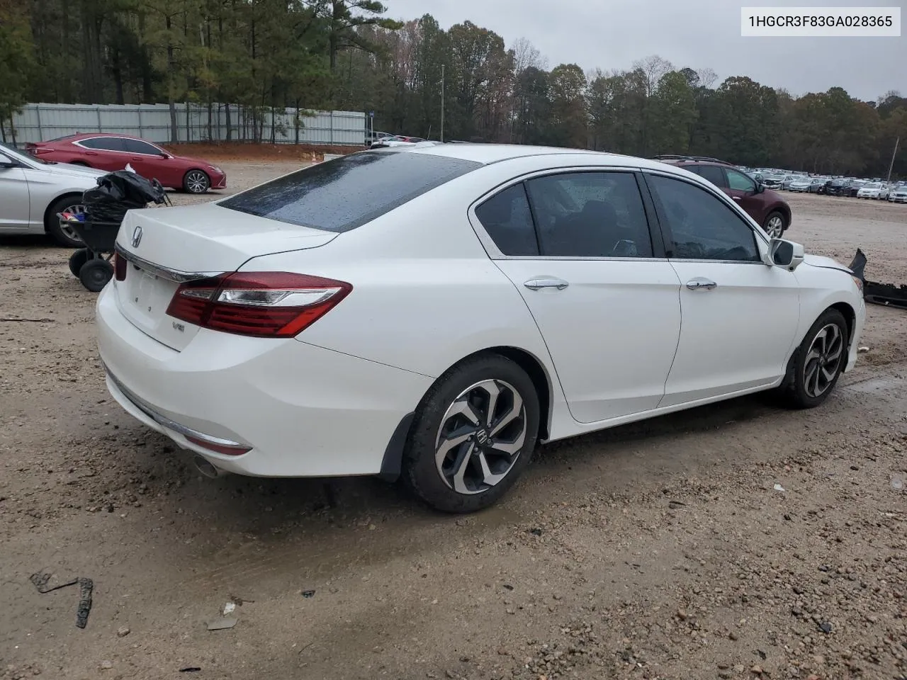 2016 Honda Accord Exl VIN: 1HGCR3F83GA028365 Lot: 80751604