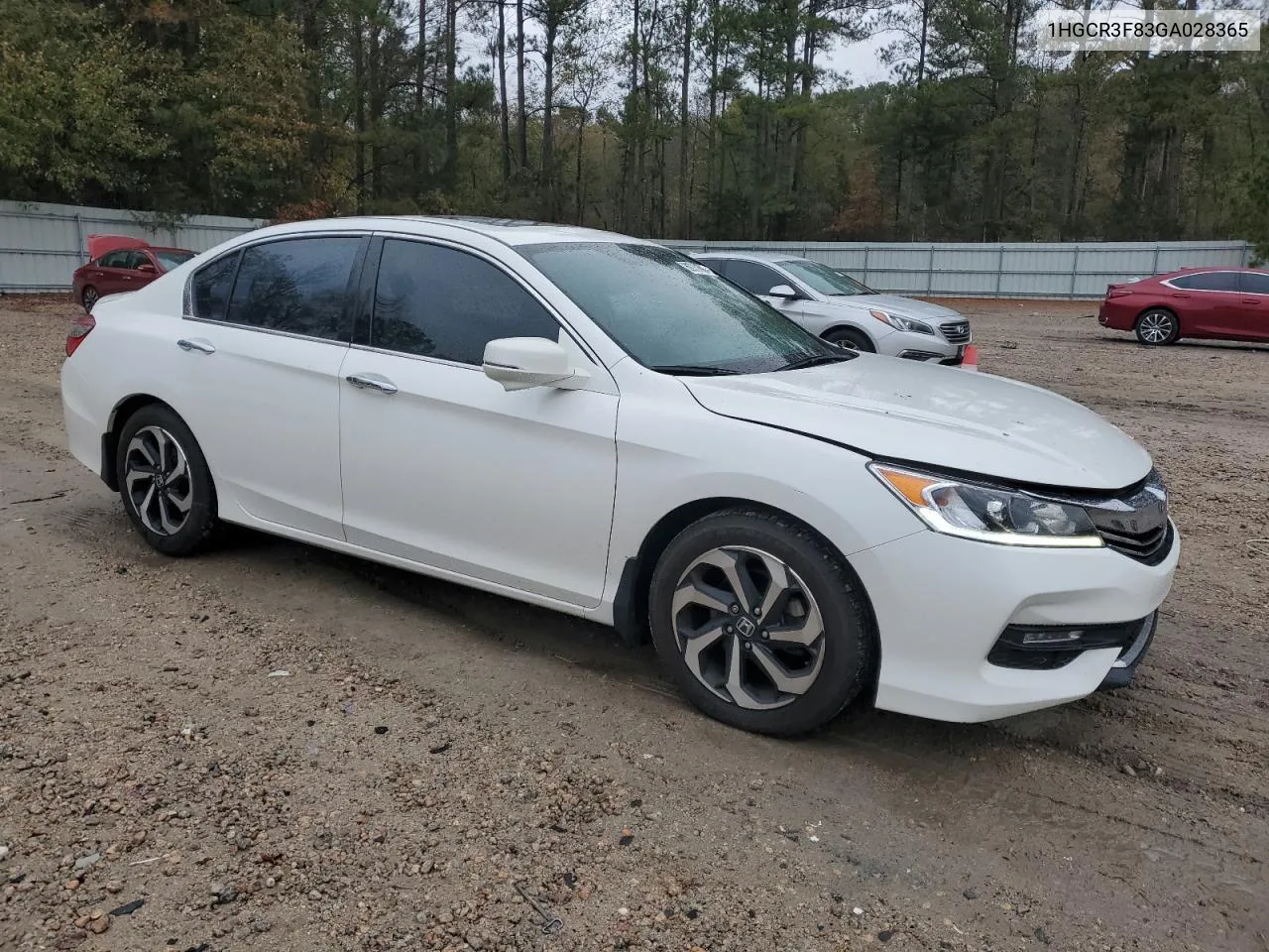 2016 Honda Accord Exl VIN: 1HGCR3F83GA028365 Lot: 80751604