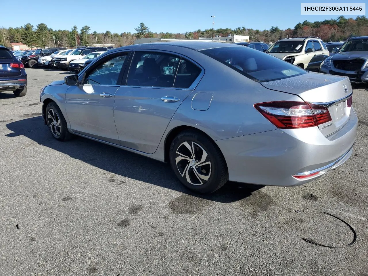 2016 Honda Accord Lx VIN: 1HGCR2F30GA115445 Lot: 80830644