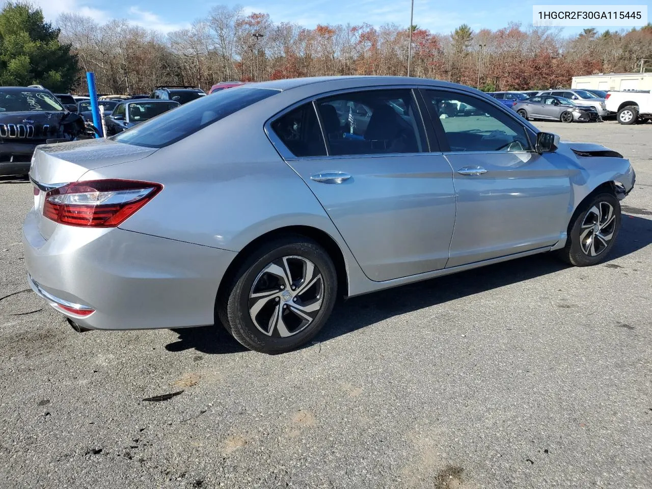 2016 Honda Accord Lx VIN: 1HGCR2F30GA115445 Lot: 80830644