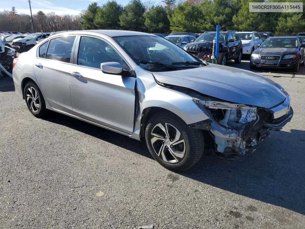 2016 Honda Accord Lx VIN: 1HGCR2F30GA115445 Lot: 80830644