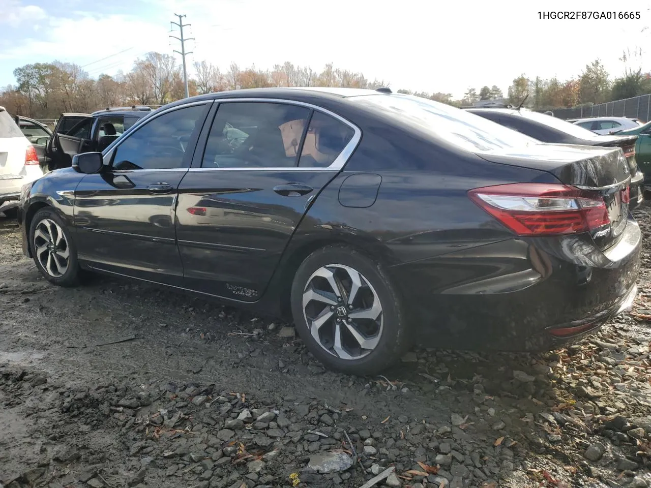 2016 Honda Accord Exl VIN: 1HGCR2F87GA016665 Lot: 81060814