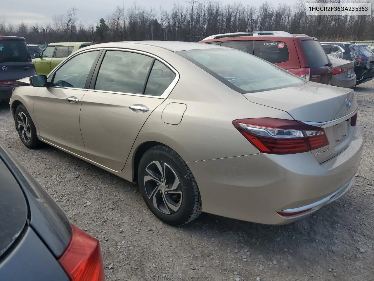 2016 Honda Accord Lx VIN: 1HGCR2F36GA235363 Lot: 81139574