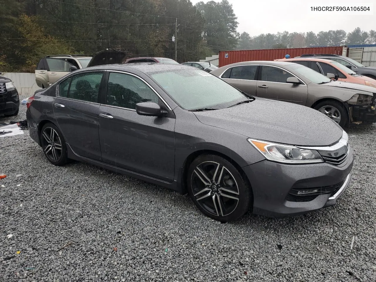 2016 Honda Accord Sport VIN: 1HGCR2F59GA106504 Lot: 81167734