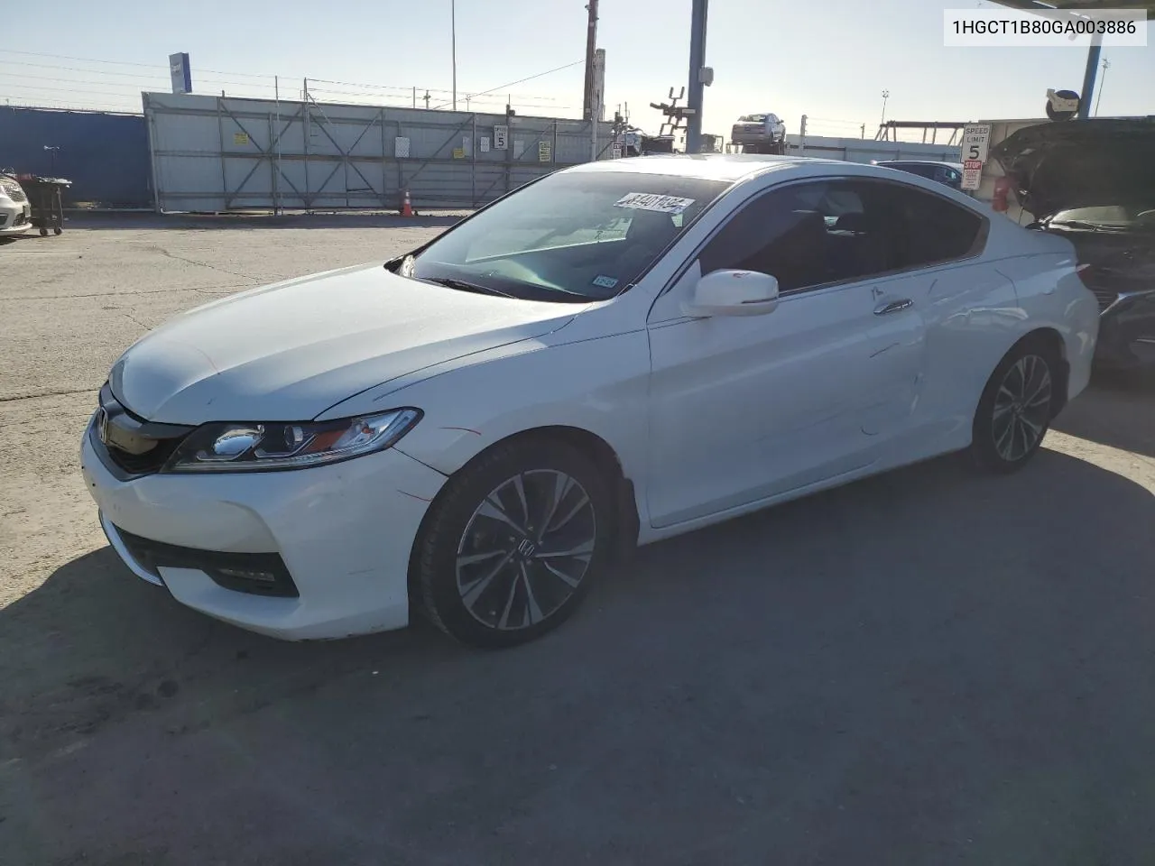 2016 Honda Accord Exl VIN: 1HGCT1B80GA003886 Lot: 81401494