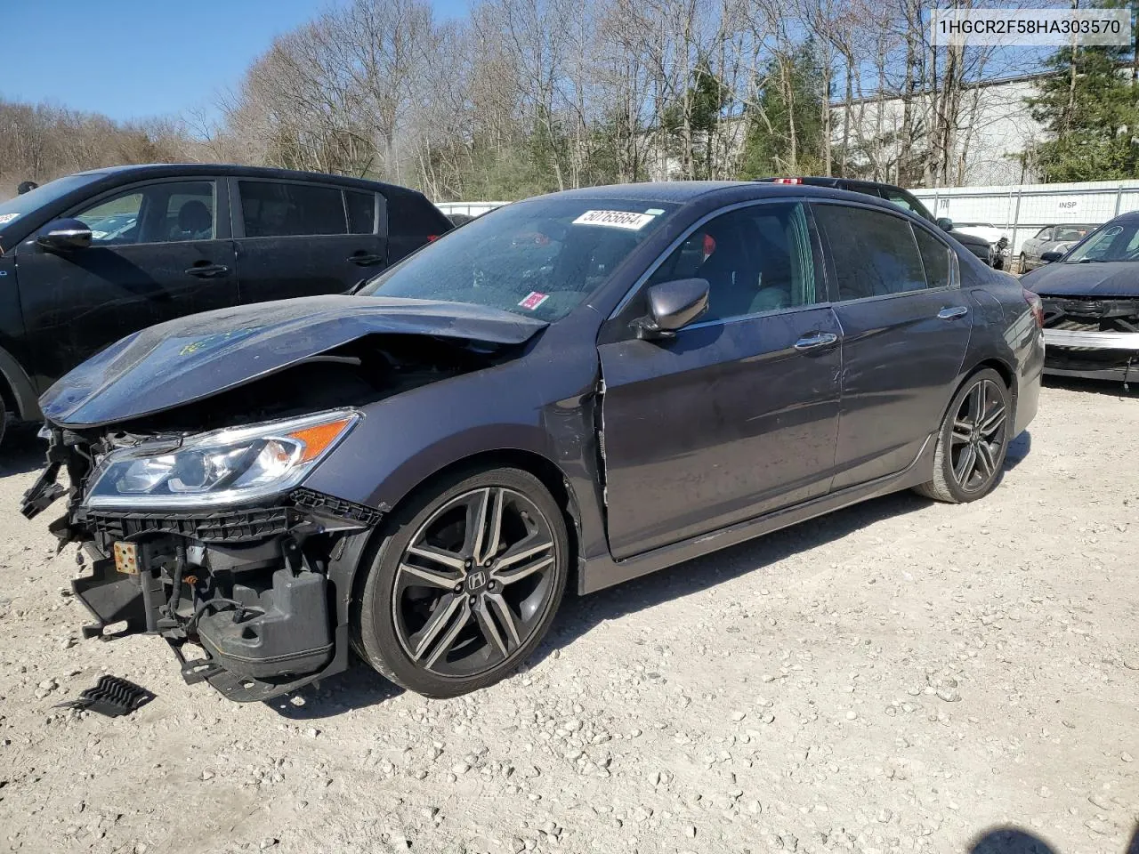 2017 Honda Accord Sport VIN: 1HGCR2F58HA303570 Lot: 50765664