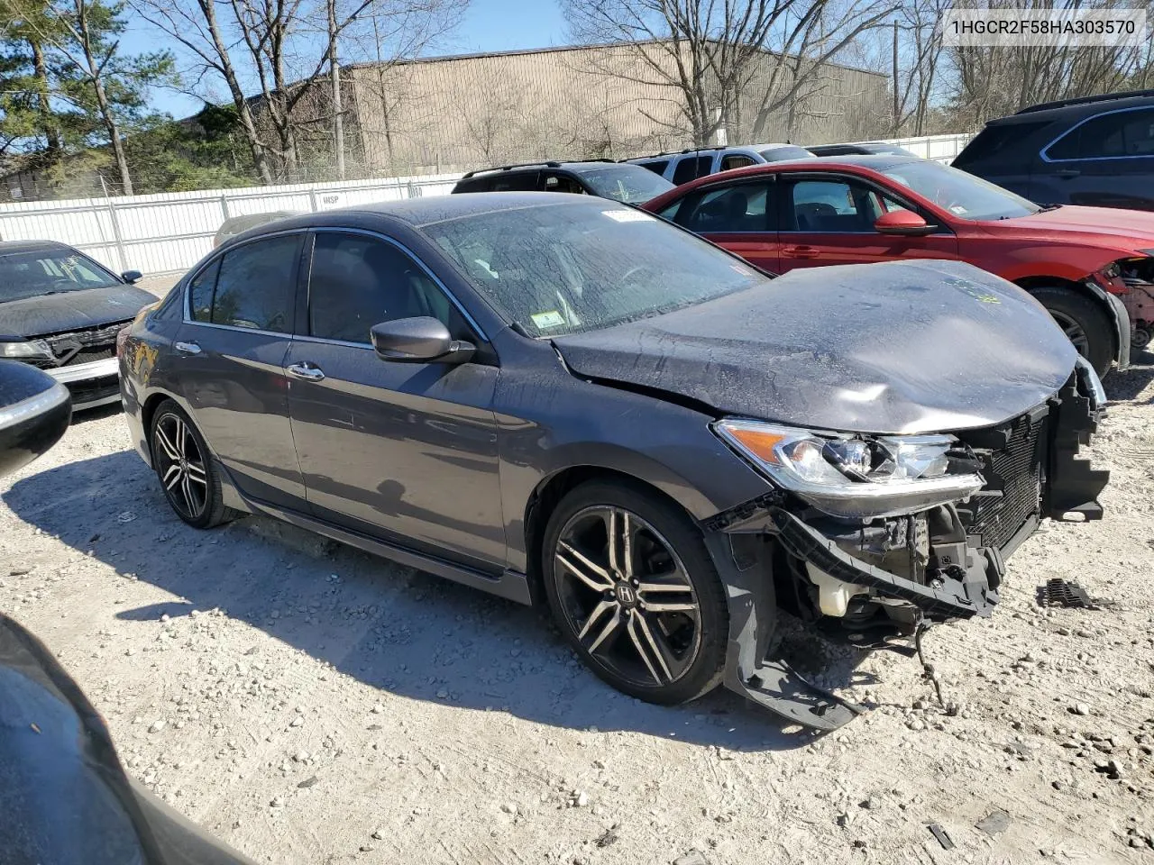 2017 Honda Accord Sport VIN: 1HGCR2F58HA303570 Lot: 50765664