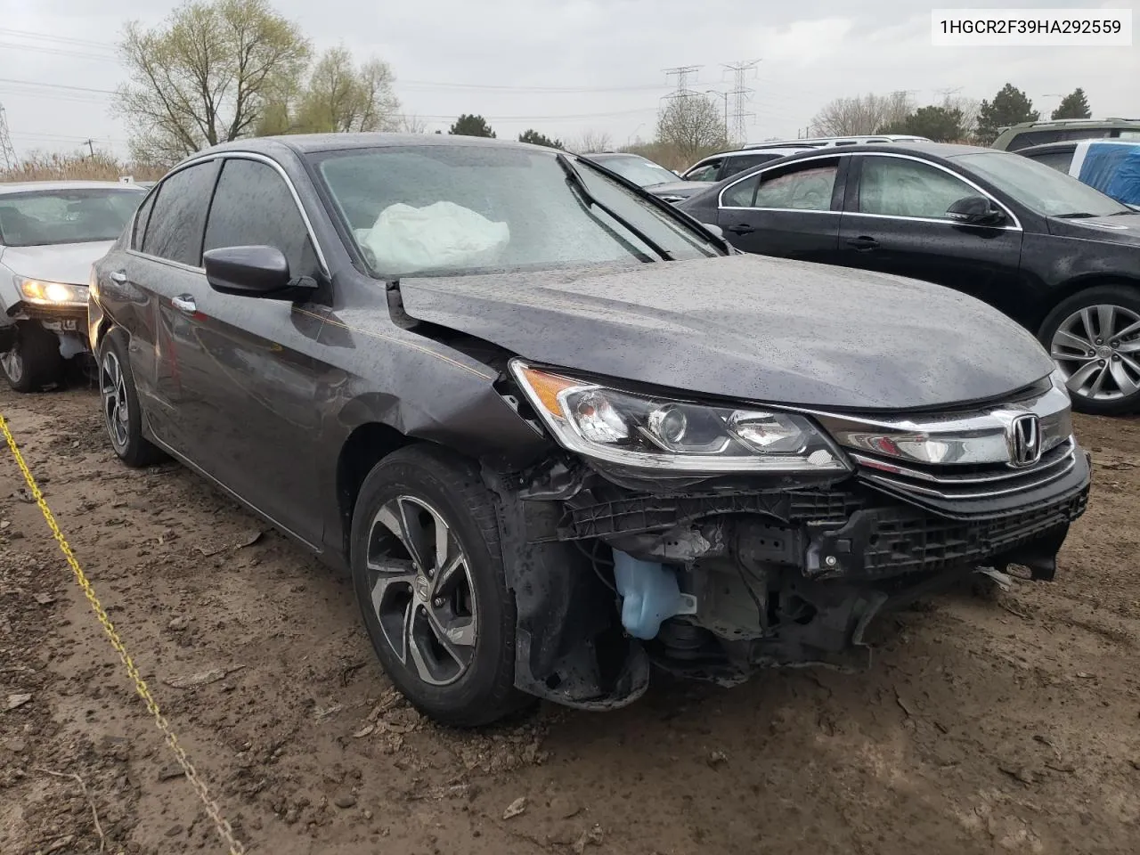 2017 Honda Accord Lx VIN: 1HGCR2F39HA292559 Lot: 50896374