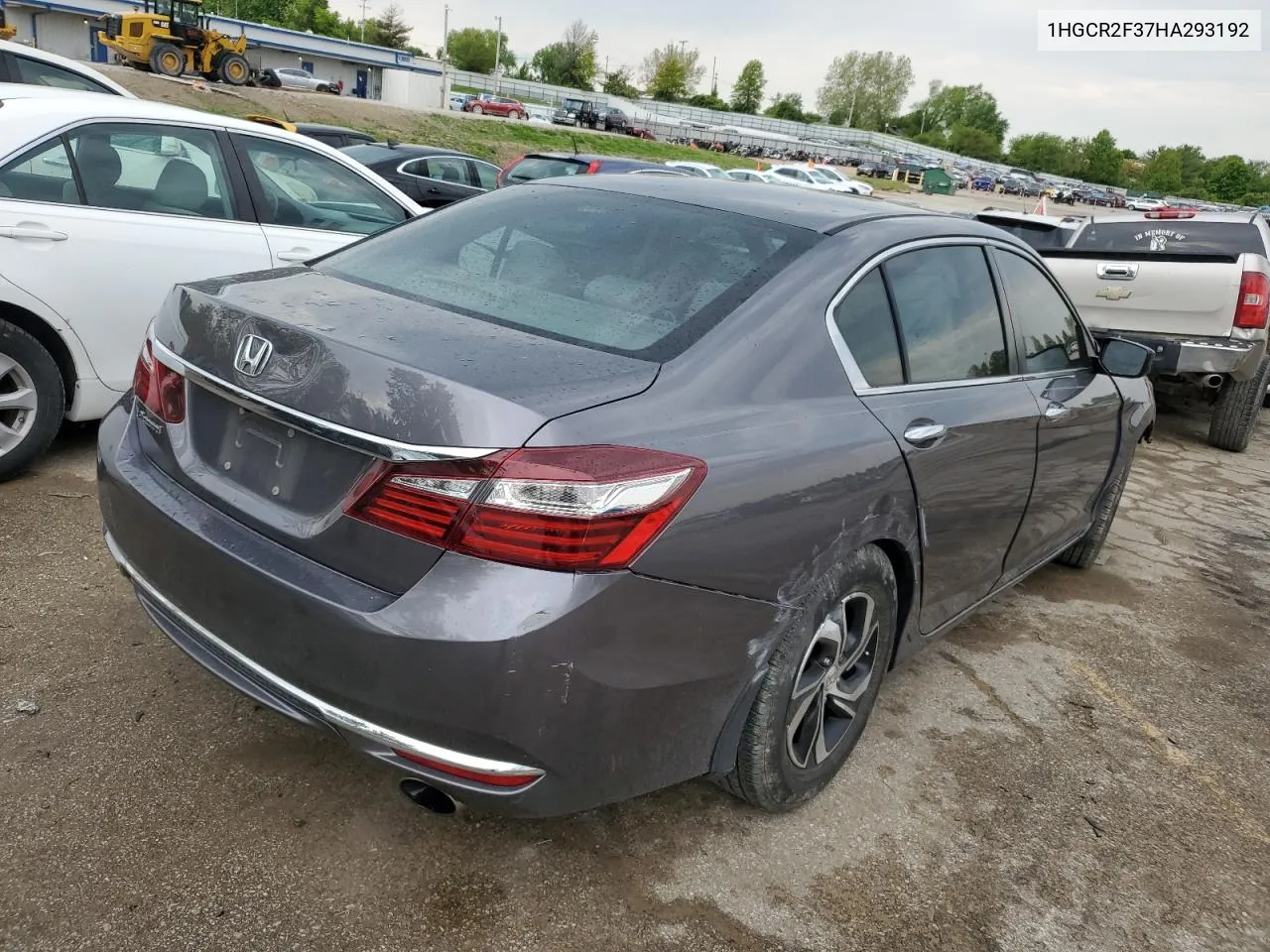 2017 Honda Accord Lx VIN: 1HGCR2F37HA293192 Lot: 52475644