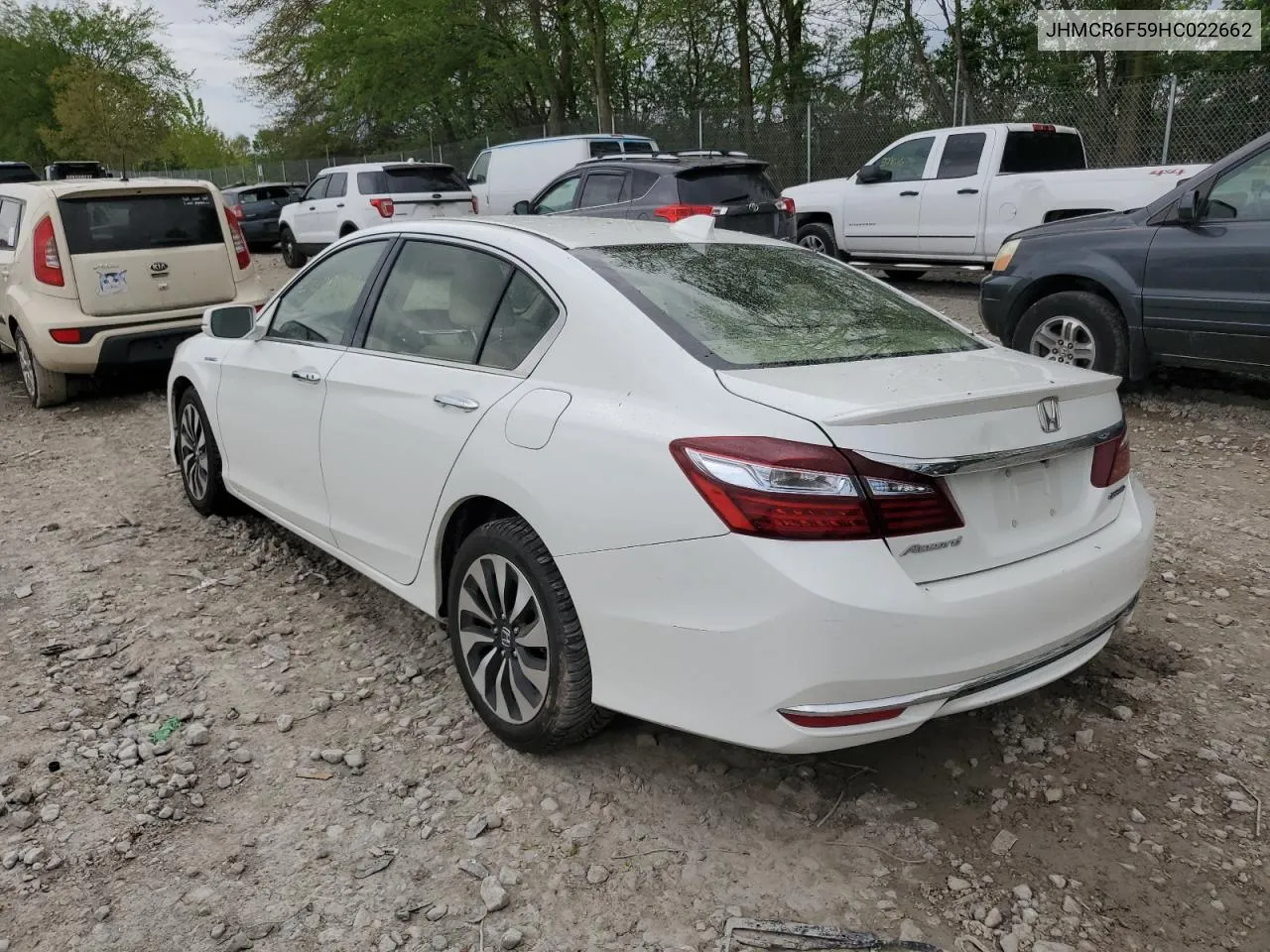 2017 Honda Accord Hybrid Exl VIN: JHMCR6F59HC022662 Lot: 53442864