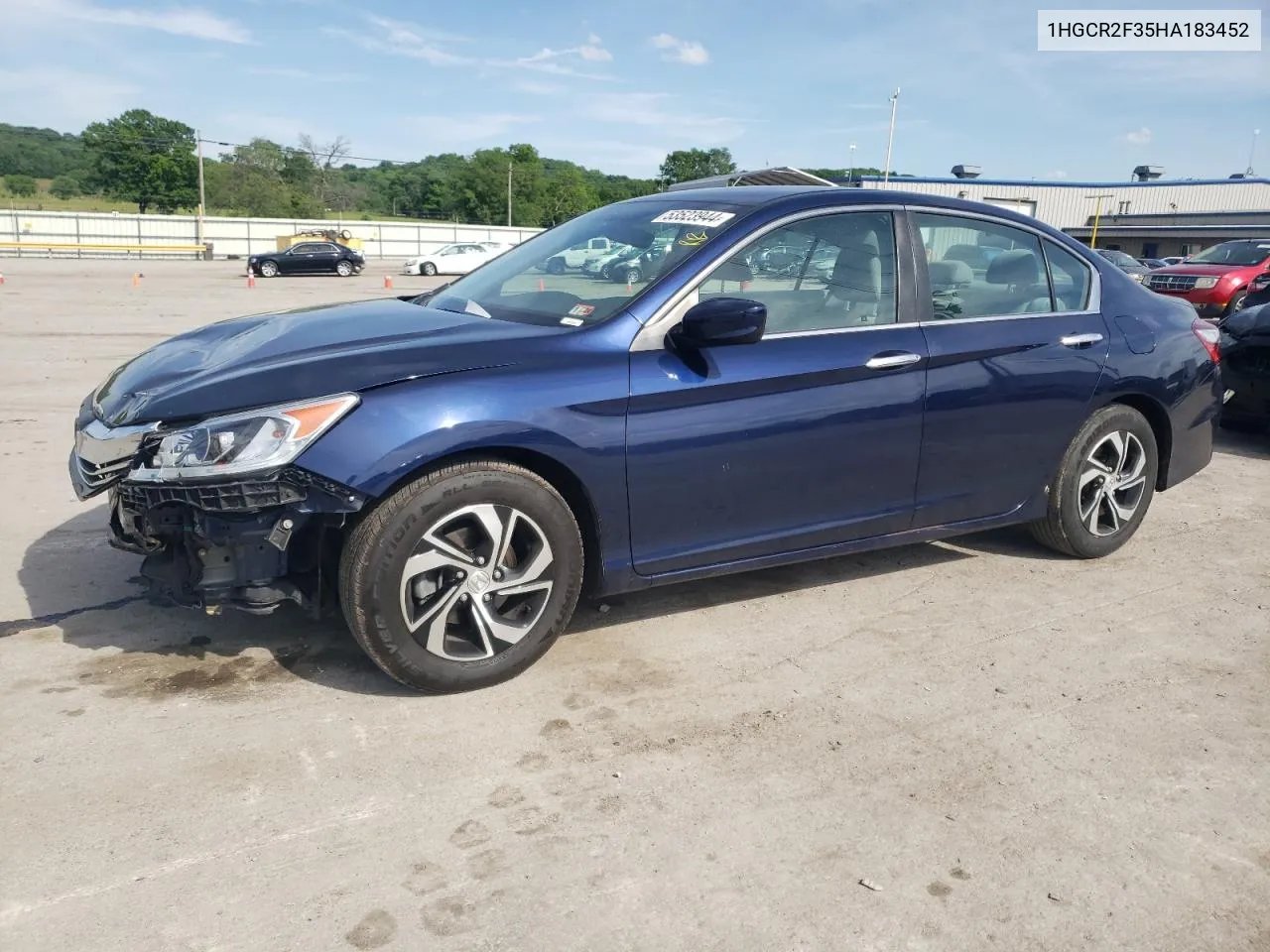 2017 Honda Accord Lx VIN: 1HGCR2F35HA183452 Lot: 53523944