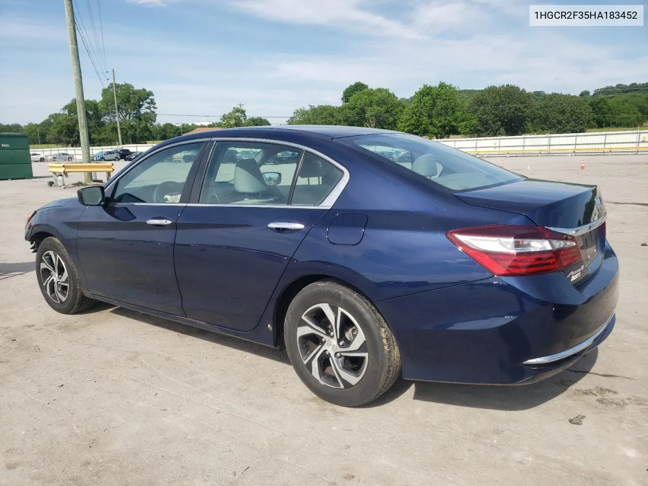 2017 Honda Accord Lx VIN: 1HGCR2F35HA183452 Lot: 53523944