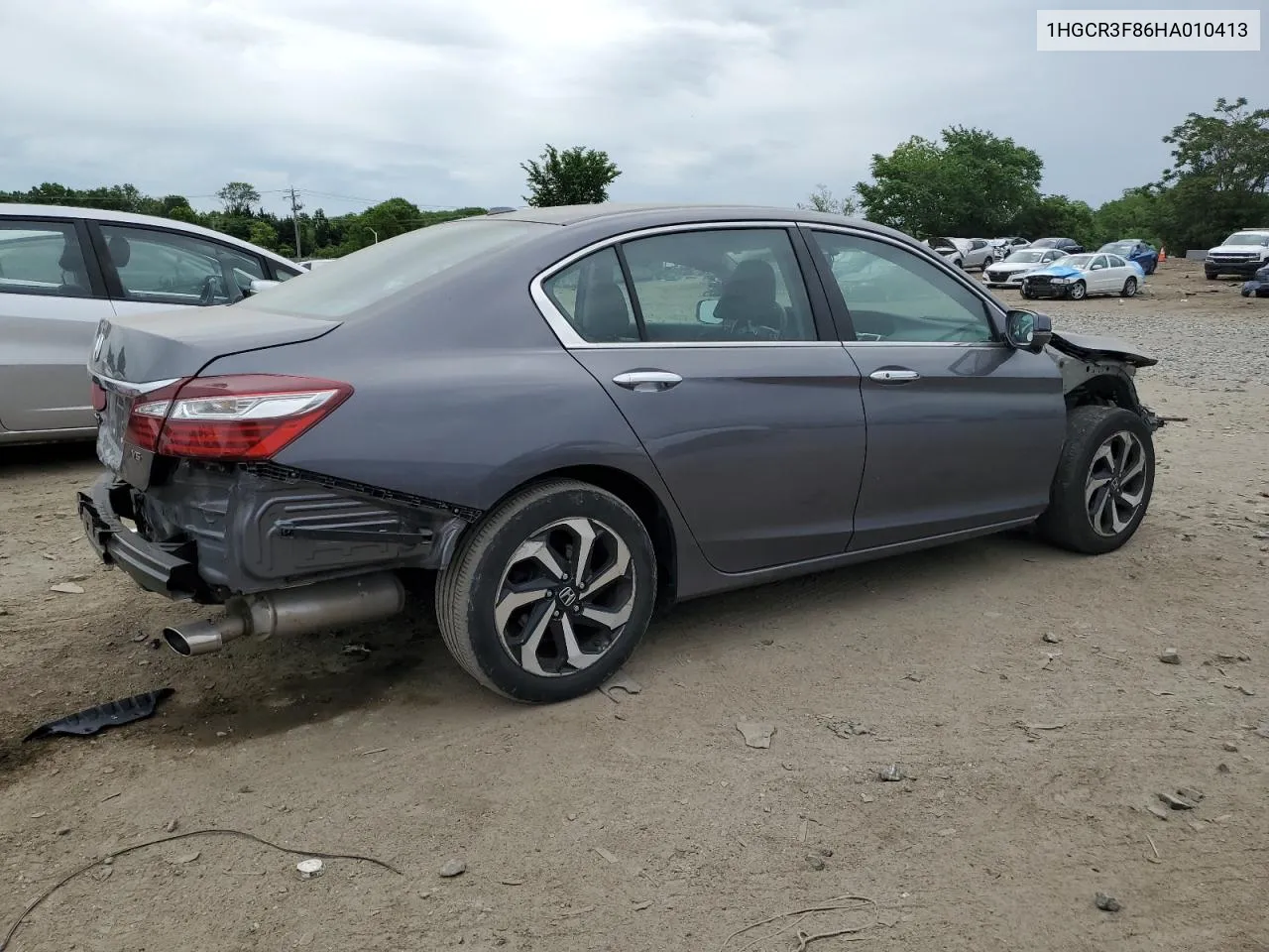 2017 Honda Accord Exl VIN: 1HGCR3F86HA010413 Lot: 53829394