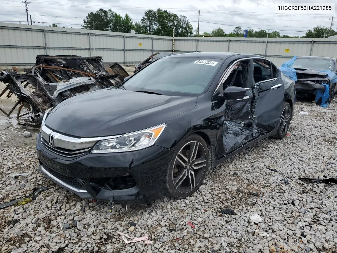 1HGCR2F52HA221985 2017 Honda Accord Sport