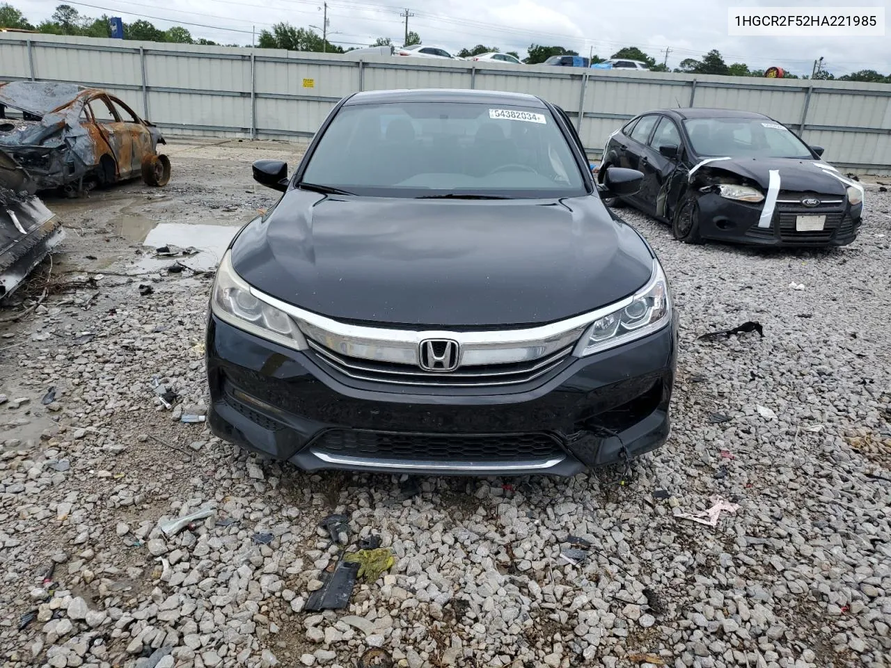 2017 Honda Accord Sport VIN: 1HGCR2F52HA221985 Lot: 54382034