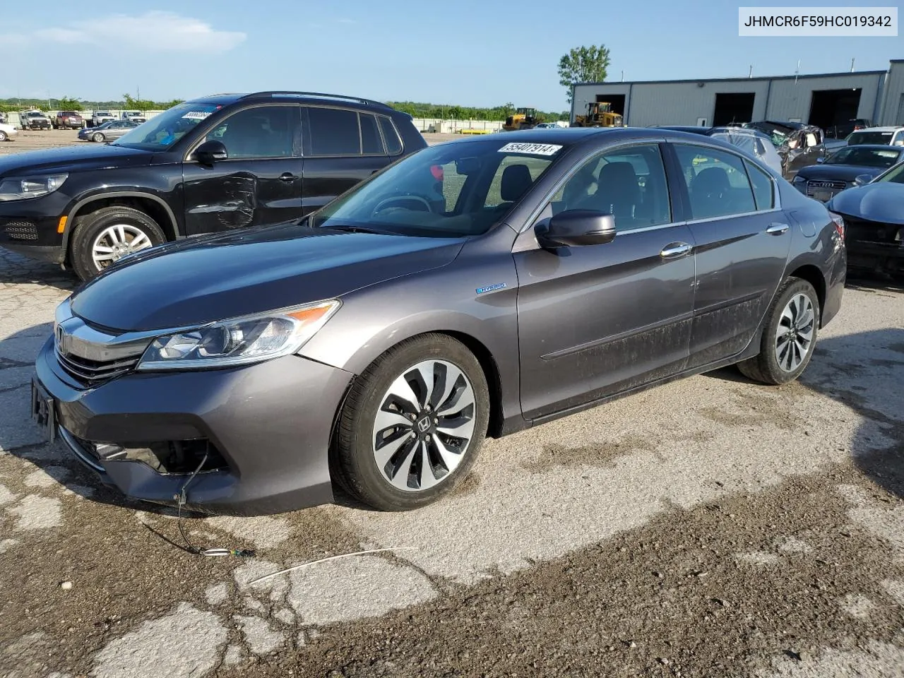 2017 Honda Accord Hybrid Exl VIN: JHMCR6F59HC019342 Lot: 55407914