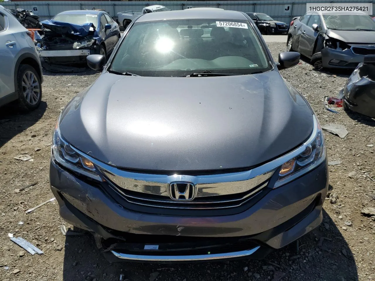 2017 Honda Accord Lx VIN: 1HGCR2F35HA275421 Lot: 57206854