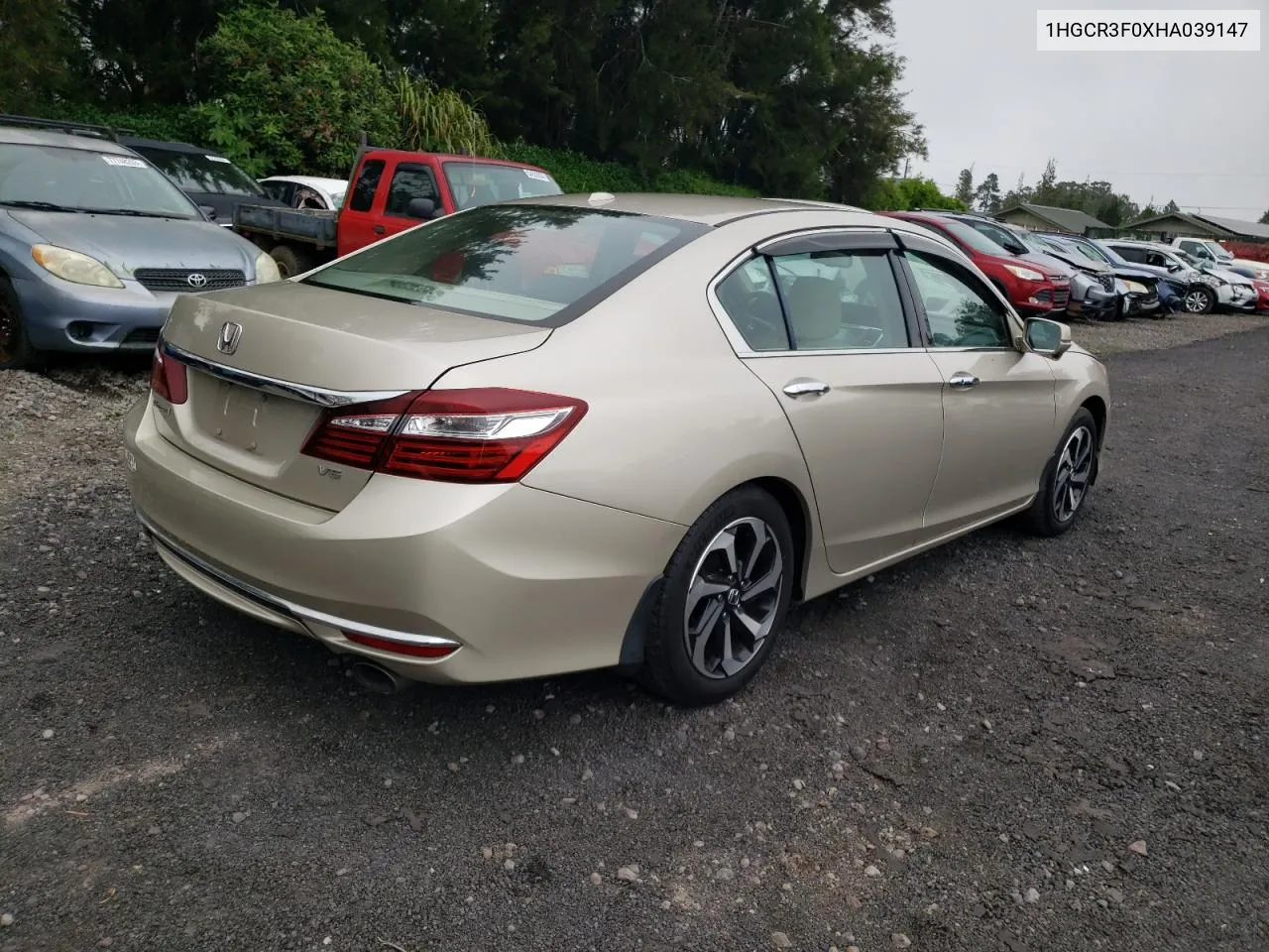 2017 Honda Accord Exl VIN: 1HGCR3F0XHA039147 Lot: 62767044